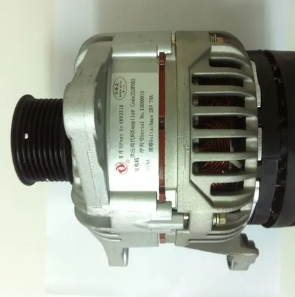 Фото №0 Генератор 28V 70A (Автобусный) 4984043 (4935821) - 4ISBe,ISDe{V=3.9,4.5}