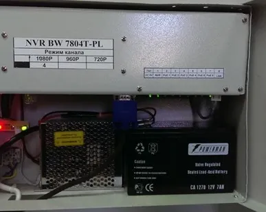 фото 4 канальный IP видеорегистратор NVR Интегрированный WMI BW-7804T-PL PoE4