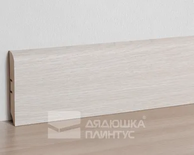 фото Смартпрофайл Стронг Плинтус МДФ Smartprofile Strong 80М Дуб серена лаваджио