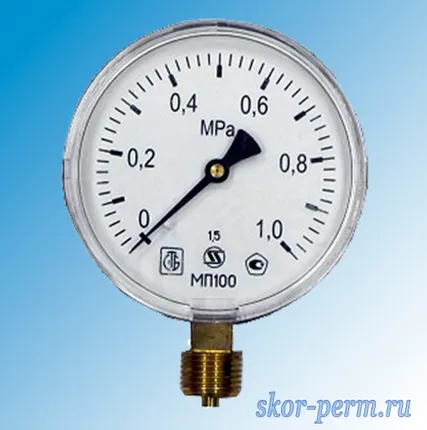 Фото №0 Манометр МП100м 1,0 МПа