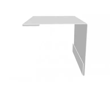 фото Планка угла наружного 50х50х2000 ПЭ RAL 9003