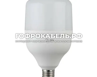 фото Лампа светодиодная "ЭРА" мощностью 20 Вт с цоколем Е27.