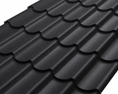 фото Профиль декоративный Классик 0.5 Rooftop Бархат SP RAL 9005 черный