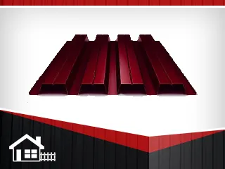 фото Профнастил Н-75 RAL 3005