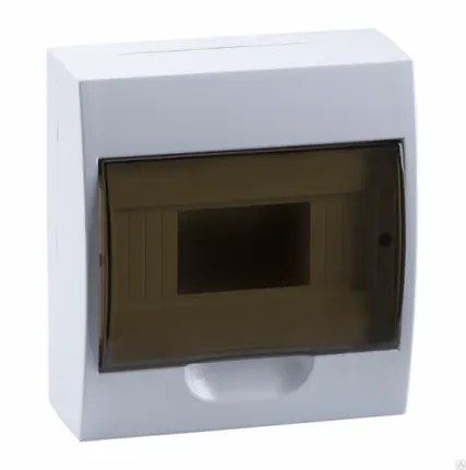 Фото №0 Щит навесной пластиковый ЩРн-П-8 IP41 ИЭК