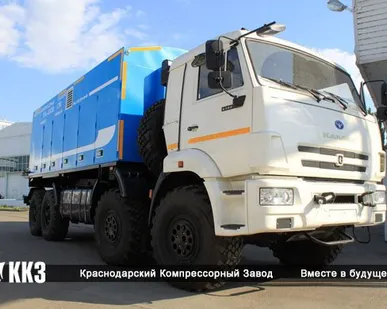 фото Азотный компрессор на шасси ТГА-25/40