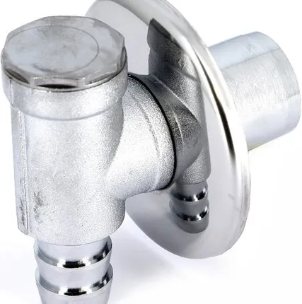 Фото №0 Сифон для бытовой техники наружный Uni-Fitt хром 189N2232