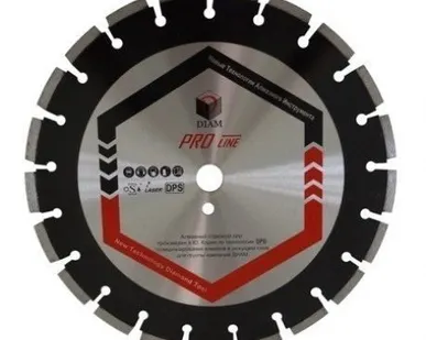фото Алмазный сегментный круг Асфальт Pro Line 400