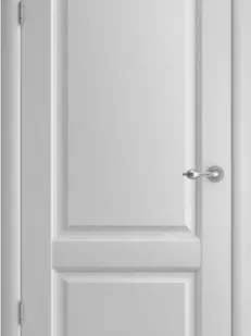 фото Межкомнатные двери ALBERO "Эрмитаж-4" Платина (ДГ)