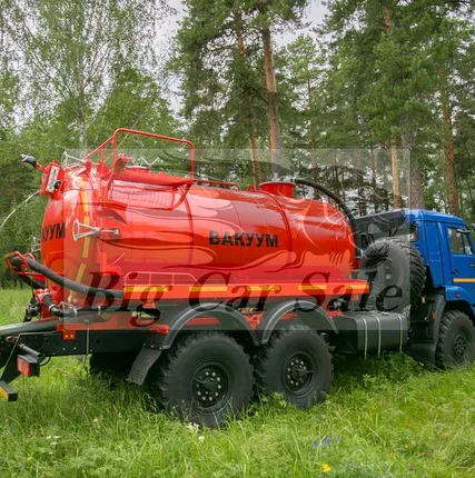 Фото №2 Автоцистерна АКН-10ОД  на полноприводном шасси КАМАЗ-43118