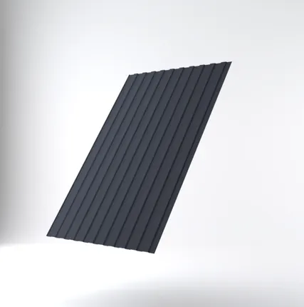 Фото №0 Профлист С-8 -1220 мм (1150 мм) 00004812/5 RAL 7024 Полиэстер 0.5