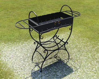 фото Мангал кованый "Гурман"
