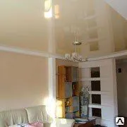 фото Натяжной потолок Глянец цветной (Франция), на площадь 24 - 30 кв.м