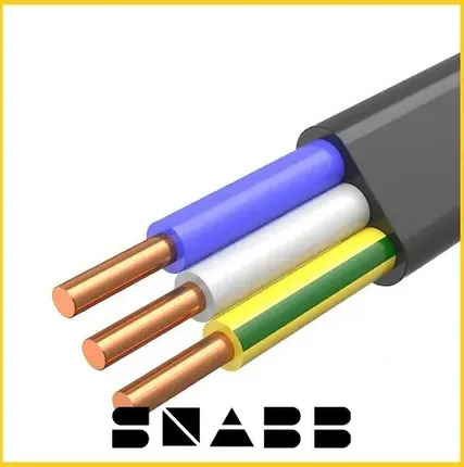 Фото №0 Кабель ВВГ-Пнг(А)-LS 3х1.5 0.66кВ