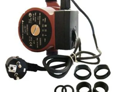 фото Насос циркуляционный Vodotok XRS 25/8-180 (150/200/248Вт, 130 л/мин, Н-8м, 2 гайки d 1", d отв.1½")