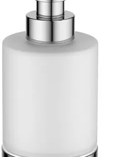 фото Дозатор для жидкого мыла Aquatek Лира хром/белый AQ4429CR