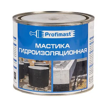 Фото №0 Мастика битумная 2 л Profimast, гидроизоляционная