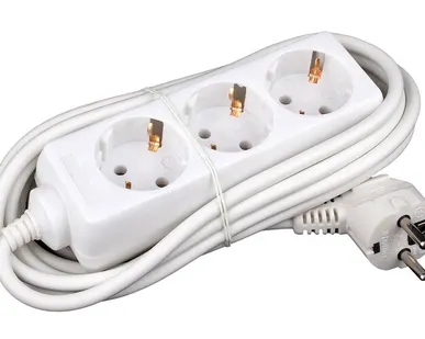 фото Удлинитель Doffler ec 1013-3w 3роз./3м.