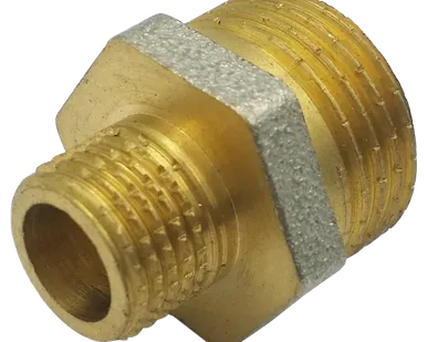 фото Ниппель латунь никель переход Ду25х20 9023 Aquasfera