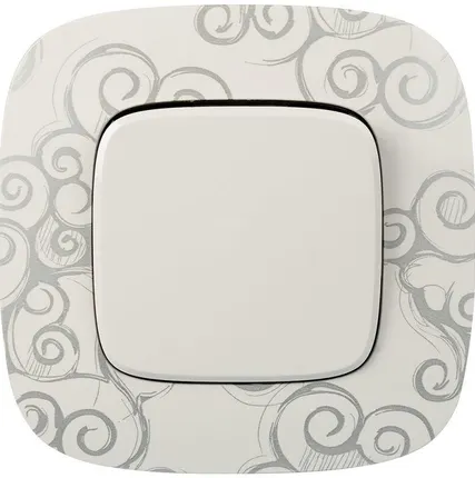 Фото №3 Выключатель 1-кл. СП Valena Allure 10А IP20 250В 10AX с лиц. панелью безвинт. зажимы механизм бел. Leg 752701