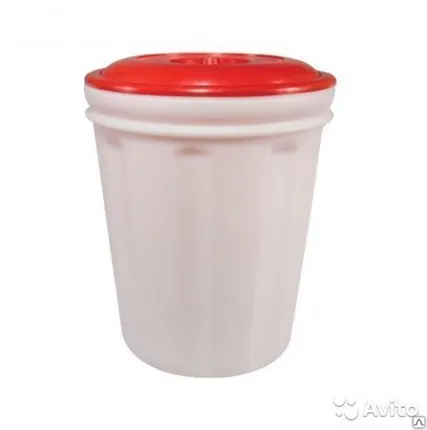 Фото №0 Бак плстиковый 40л с крышкой