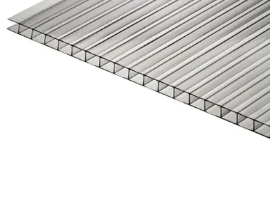 фото Сотовый поликарбонат GOLDEN PLAST Прозрачный 10 мм (2,1*6 м)