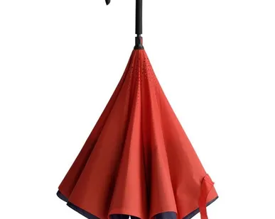 фото Зонт наоборот Unit Style, трость, сине-красный