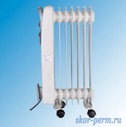 Фото №1 Обогреватель масляный напольный РЕСАНТА ОМ-7Н, 7 секций, 1,5 кВт