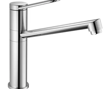 фото смеситель для кухни GOLDEN FOX Kitchen pro латунь хром