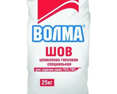 фото Шпаклёвка Волма Шов гипсовая 15 кг