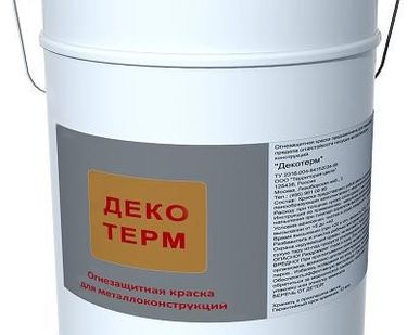 фото Огнезащитная краска Декотерм