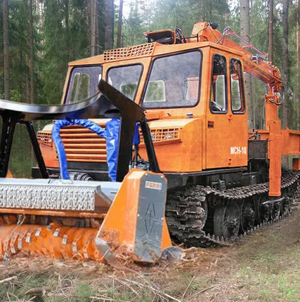 Фото №0 Самоходный мульчер Ferri на гусеничном шасси