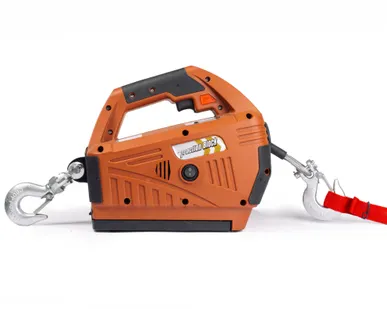 фото Лебедка электрическая переносная TOR SQ-05 450 кг 4,6 м с аккумулятором 24 В