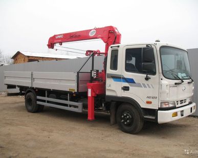 фото КМУ HD-120 Extra Long+UNIC 504 Манипулятор