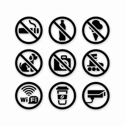 Фото №0 Набор наклеек для витрин