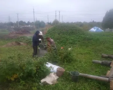 фото Рытье колодцев
