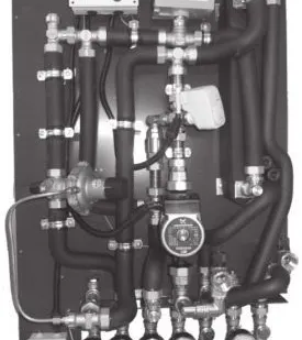 фото Тепловой пункт Meibes HW2 AF T-H/26 kW (зависимая схема)