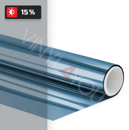 Фото №0 Зеркальная тонировочная пленка Blue R15