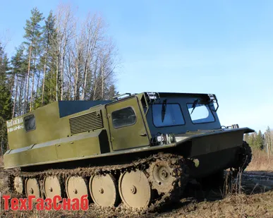фото Гусеничный снегоболотоход аналог Газ-34039-32