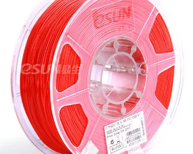 фото Пластик PLA, 1.75 mm, катушка 1 кг красный