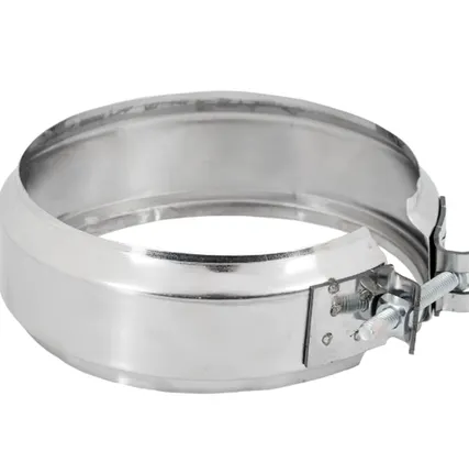 Фото №0 Дымоходы Теплов и Сухов Хомут трубный ХТ-Р на болте D 135-140 - ФР (М)