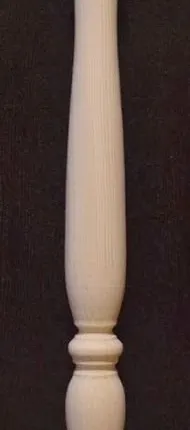 Фото №0 Балясина № 3Б для Лестницы 50*50 мм Массив 1 сорт 0,90 м ( Сосна )
