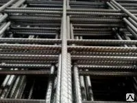 фото Сетка дорожная 200х200 мм толщина арматуры 12 мм