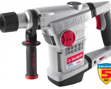 фото Перфоратор ЗУБР ЗПМ-40-1250 Э (1250 Вт + 10 Дж + SDS-Max + Гарантия 5 лет!)