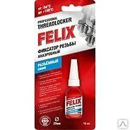 Фото №0 Фиксатор резьбы FELIX (красн.) 6мл.
