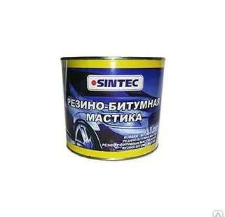 фото Sintec Мастика резино-битумная ж/б 2кг.
в