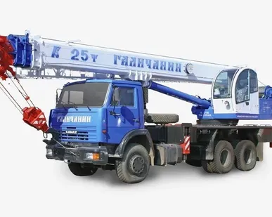 фото Автокран с гуськом 25т. КС 55713-1 (КАМАЗ-65115)