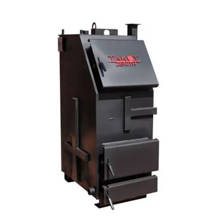 Фото №4 Котел твердотопливный длительного горения Zenith 20 кВт, TAKOT, полуавтоматический, до 200 м2, горит до 7 дней