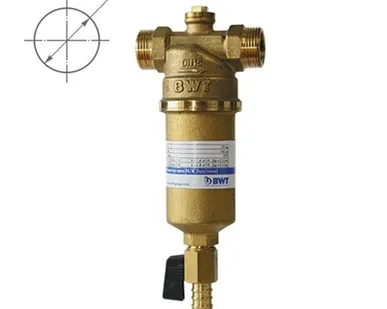 фото Фильтр магистральный BWT Protector Mini для ГВ 3/4″ прямая промывка