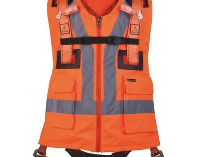 фото Страховая привязь с интегрированным рабочим жилетом HAR12GILOR